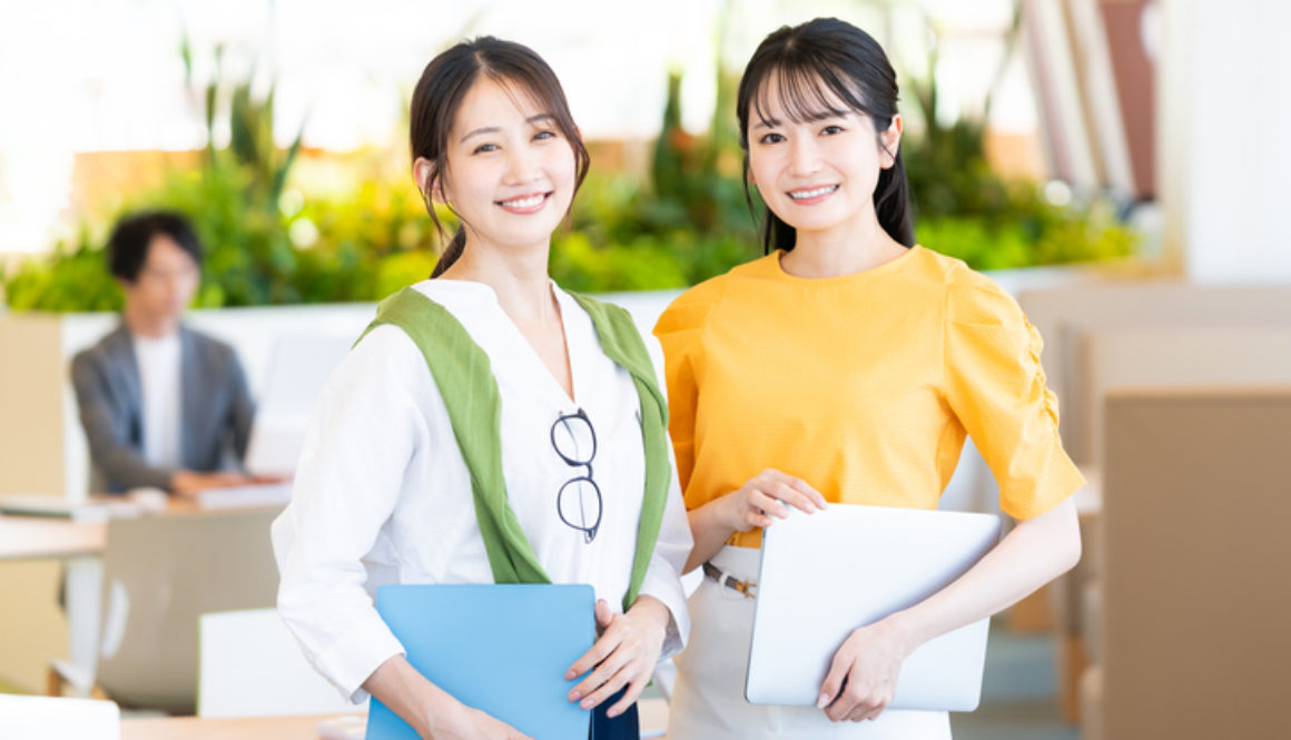 business woman working in the office